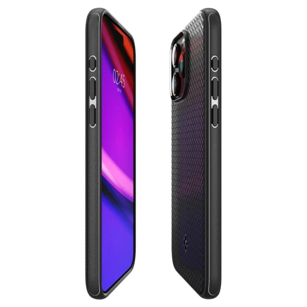 Spigen Mag Armor dėklas su MagSafe iPhone 15 Pro Max – matinės juodos - Image 7