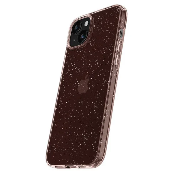 Spigen Liquid Crystal Glitter dėklas iPhone 15 Plus – rožinis / permatomas - Image 11