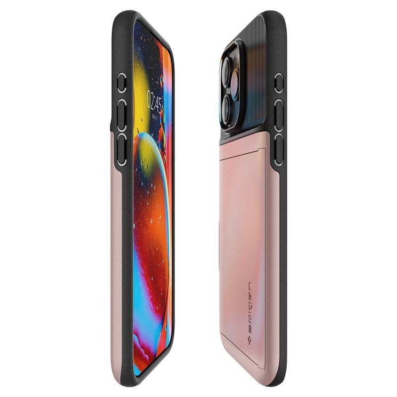 Spigen Slim Armor CS dėklas iPhone 15 Pro Max – rožinis - Image 9