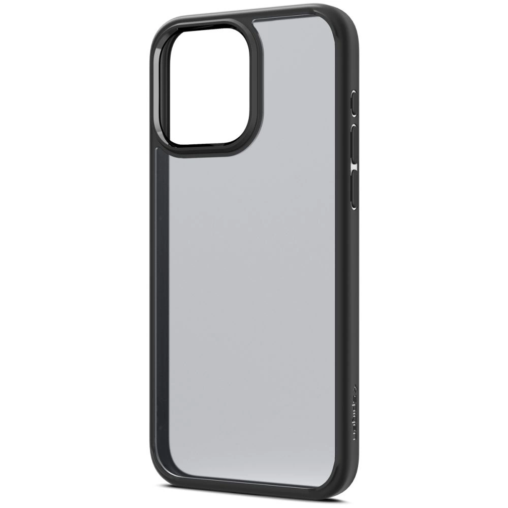 Spigen Ultra Hybrid iPhone 15 Pro dėklas – skaidrus juodas - Image 17
