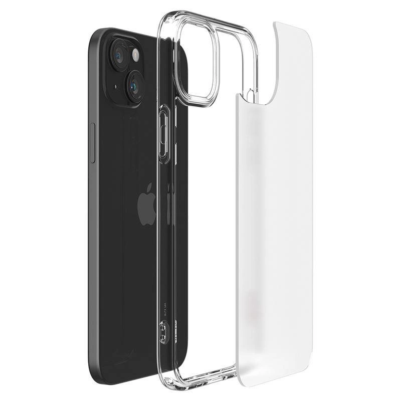 Spigen Ultra Hybrid dėklas iPhone 15 Plus – skaidrus matinės spalvos - Image 11