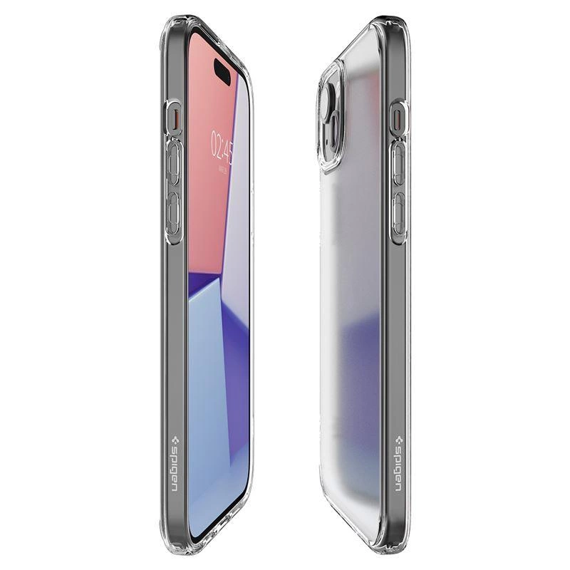 Spigen Ultra Hybrid dėklas iPhone 15 Plus – skaidrus matinės spalvos - Image 12
