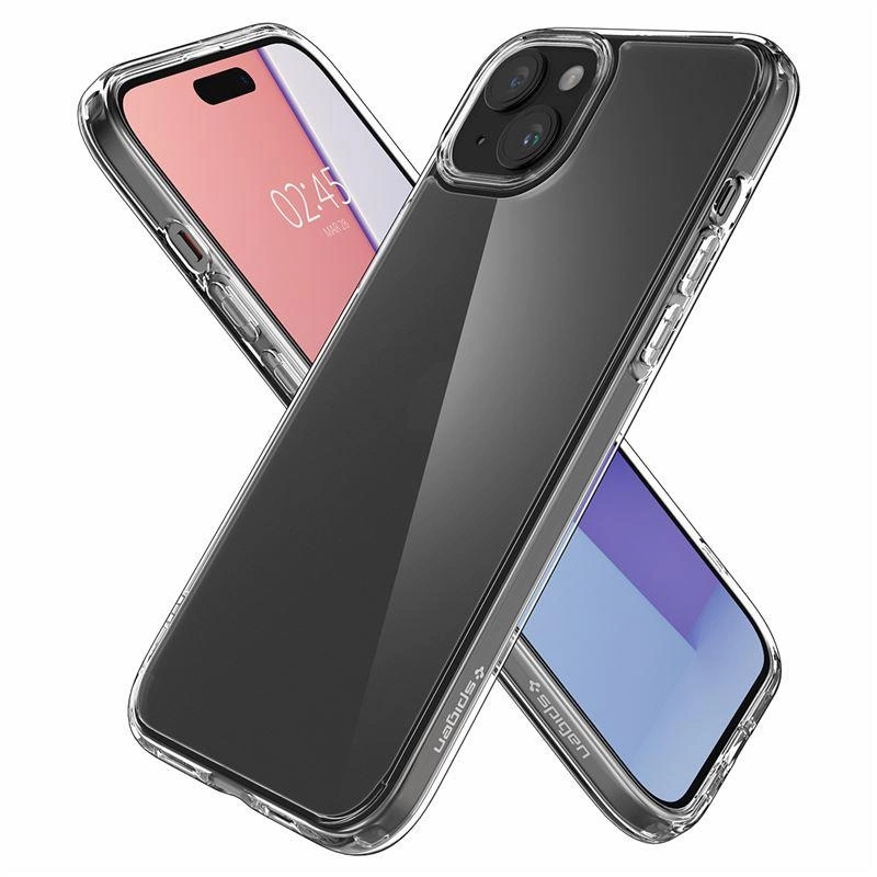 Spigen Ultra Hybrid dėklas iPhone 15 Plus – skaidrus matinės spalvos - Image 10