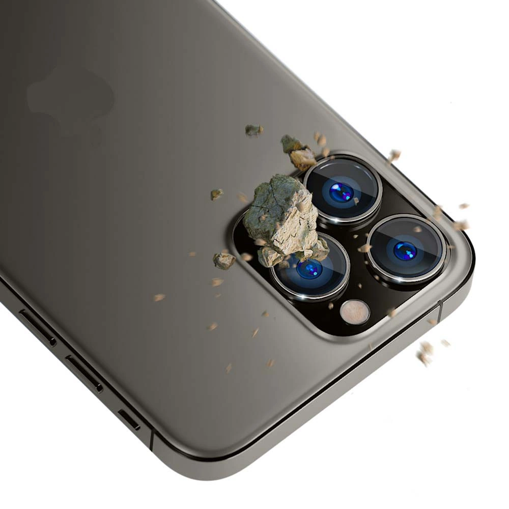 Apple iPhone 15 Pro - 3mk objektyvo apsauga Pro grafito - Image 3