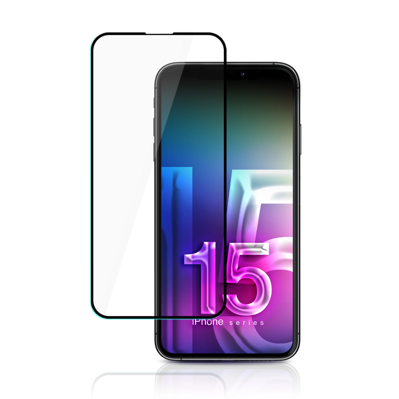 Apple iPhone 15 Plus - 3mk HardGlass Max Lite™ - Image 2