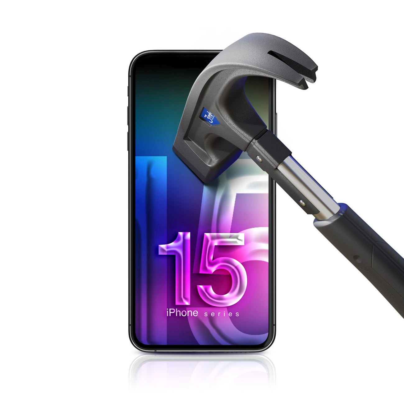 Apple iPhone 15 Plus - 3mk HardGlass Max Lite™ - Image 3