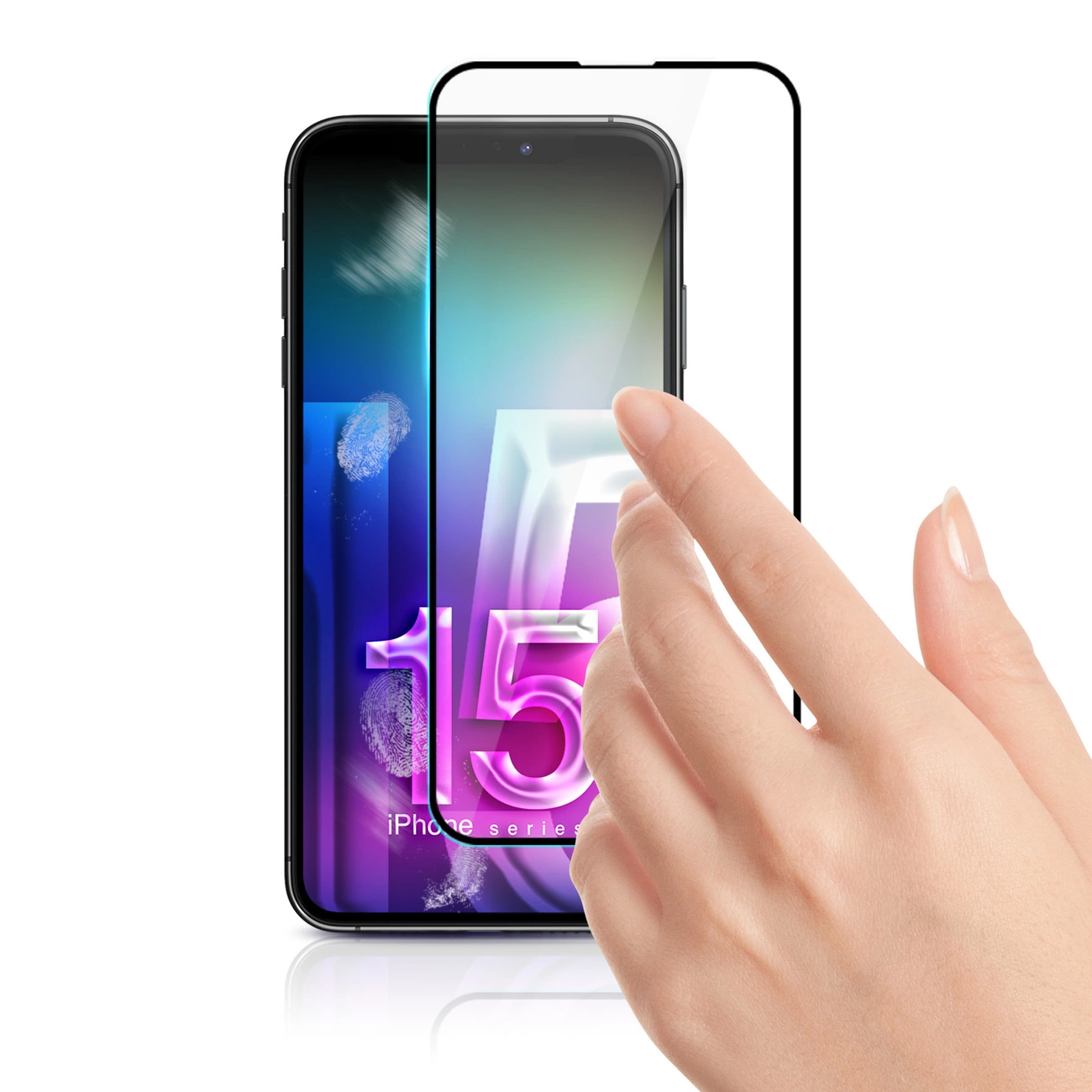 Apple iPhone 15 Plus - 3mk HardGlass Max Lite™ - Image 5
