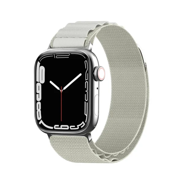 Alpine Steel Buckle Strap for Apple Watch 42 / 44 / 45 / 49 mm - Gray