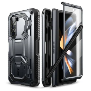 Supcase IBLSN ArmorBox Pen Case for Samsung Galaxy Z Fold 5 - Black