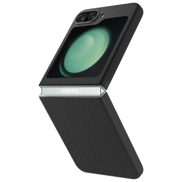 Spigen Airskin Pro dėklas skirtas Samsung Galaxy Z Flip 5 - juodas - Image 3