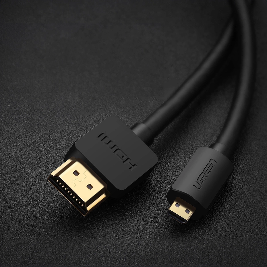 Ugreen HD127 micro HDMI - HDMI 2.0 4K 60Hz laidas 1 m - juodas - Image 2