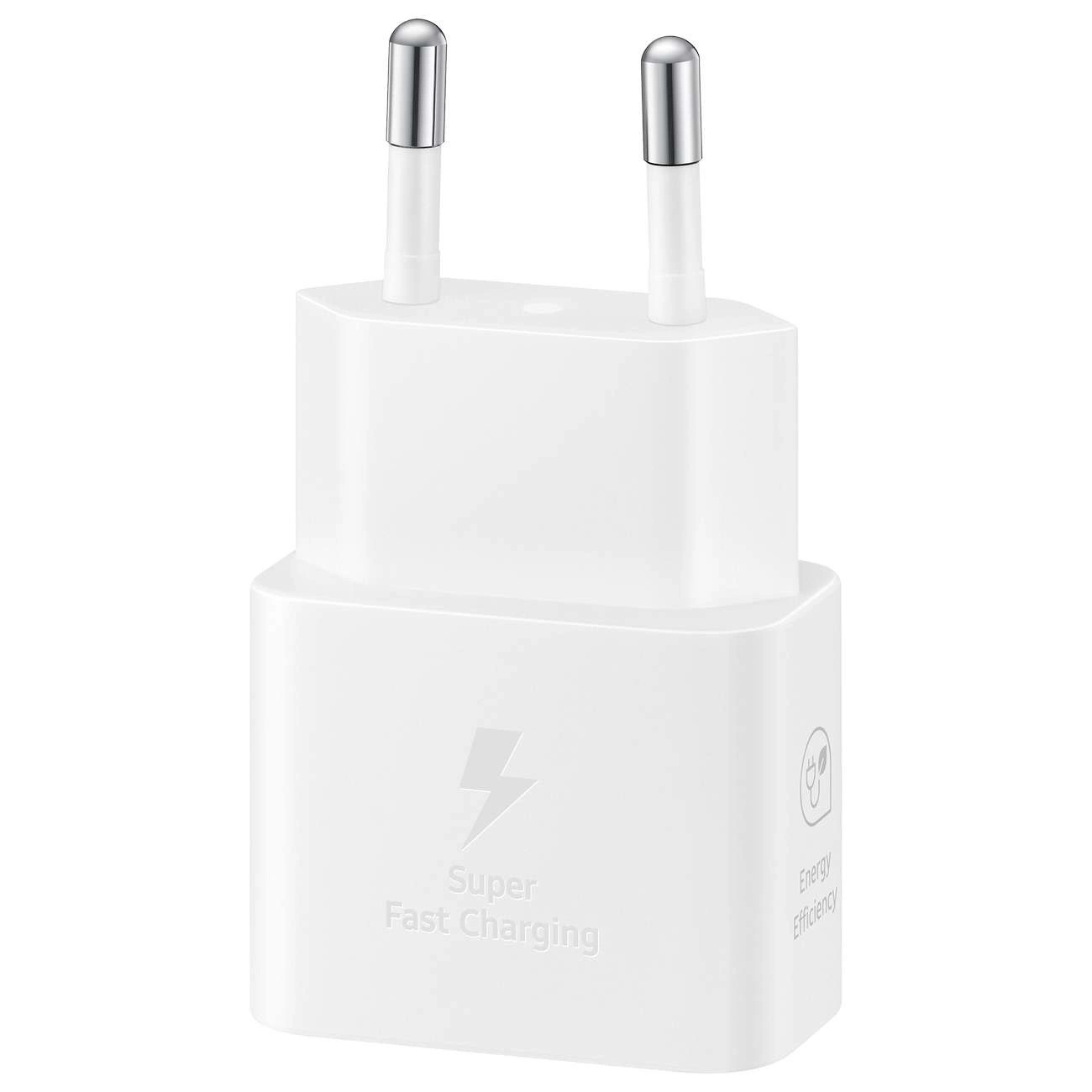 Samsung EP-T2510NWEGEU 25W SFC USB-C GaN sieninis įkroviklis - baltas - Image 2