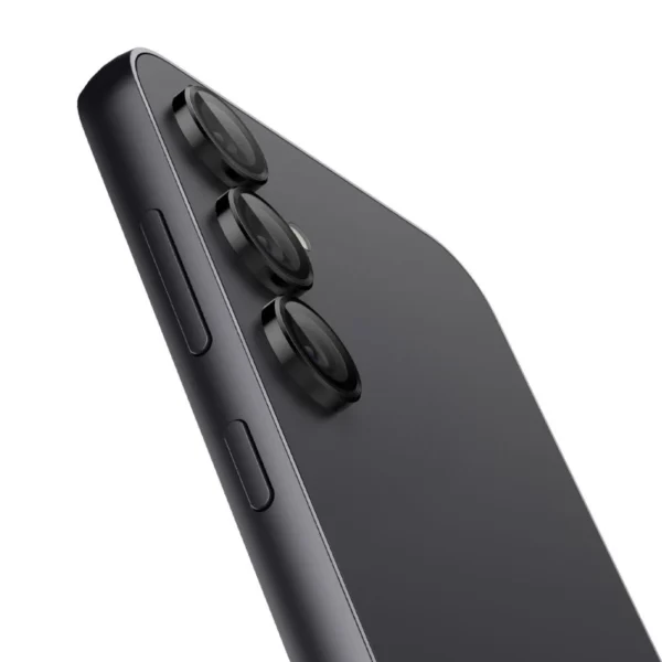 Spigen Glas.tR EZ Fit Optik kameros apsauga Samsung Galaxy S23 FE - juoda, 2 vnt. - Image 2