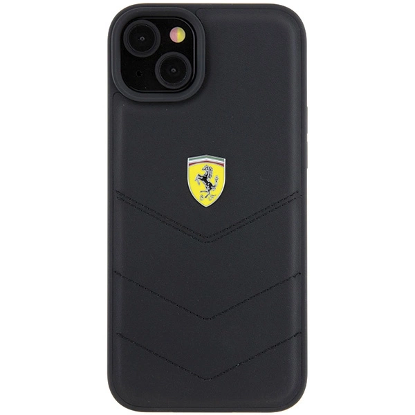 Ferrari FEHCP15MRDUK iPhone 15 Plus 6,7" juodas/juodas hardcase Quilted Metal Logo - Image 3