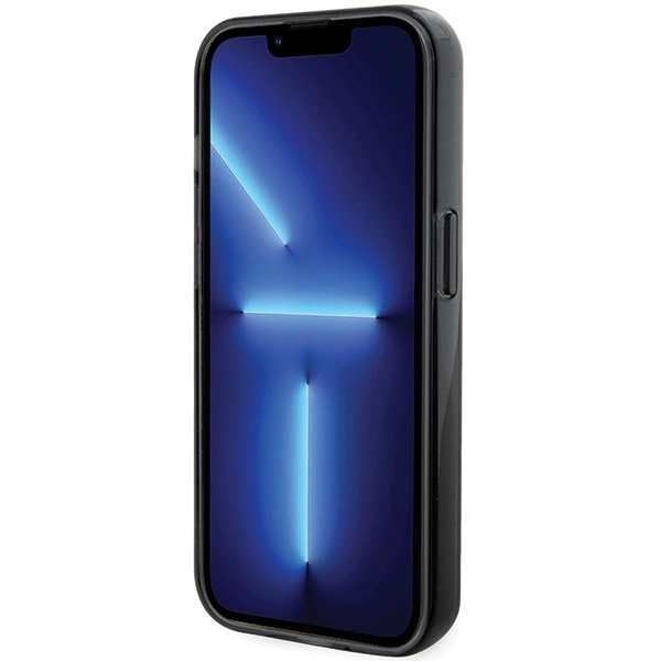 Karl Lagerfeld KLHMP13LHMRSKCK iPhone 13 Pro 6,1" juodas/juodas hardcase Ring Stand Karl & Choupette MagSafe - Image 5