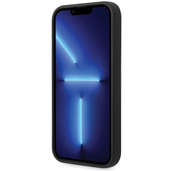BMW Silicone Pattern dėklas iPhone 15 Pro - juodas - Image 5
