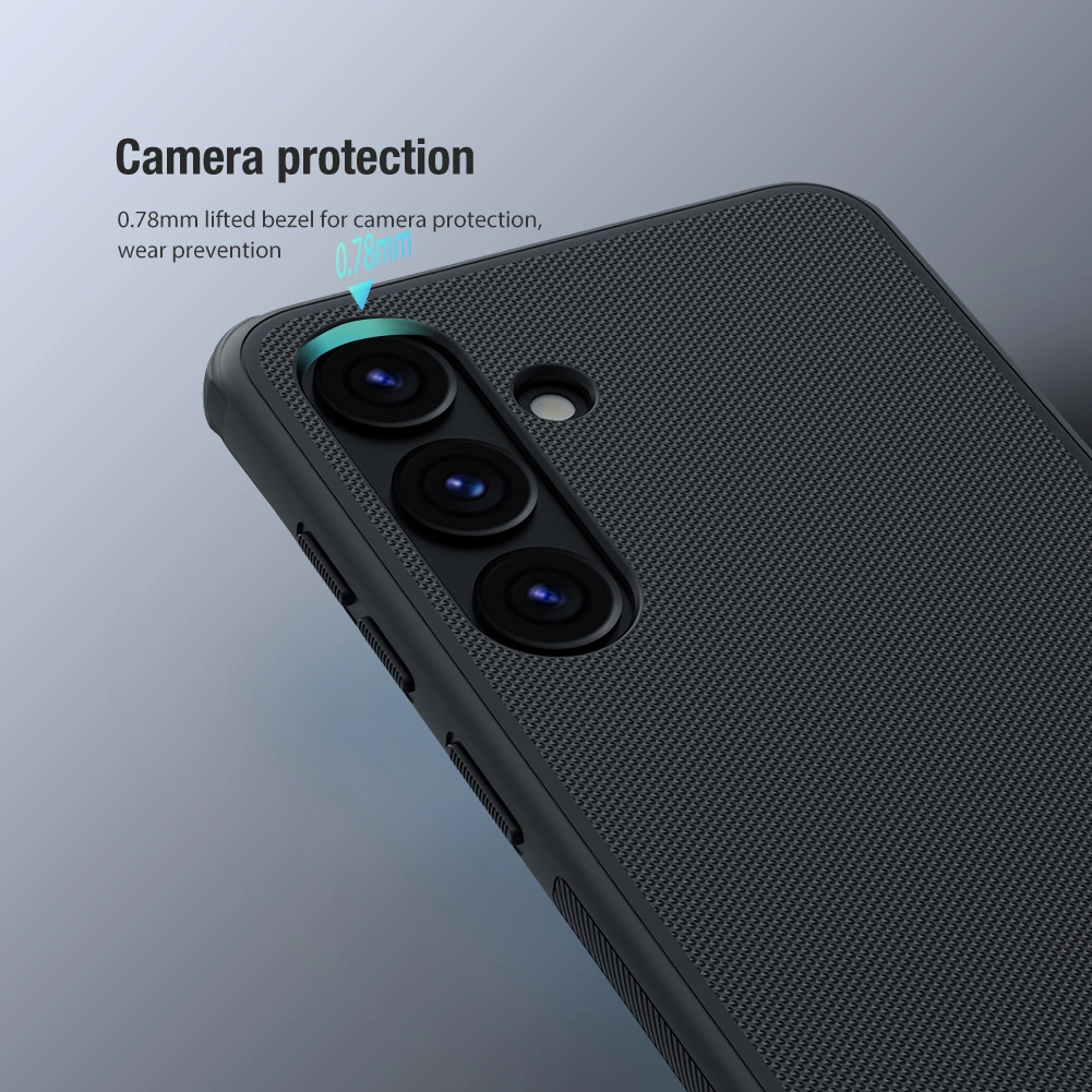 Nillkin Super Frosted Shield Pro šarvuotas dėklas Samsung Galaxy S24+ - mėlynas - Image 10