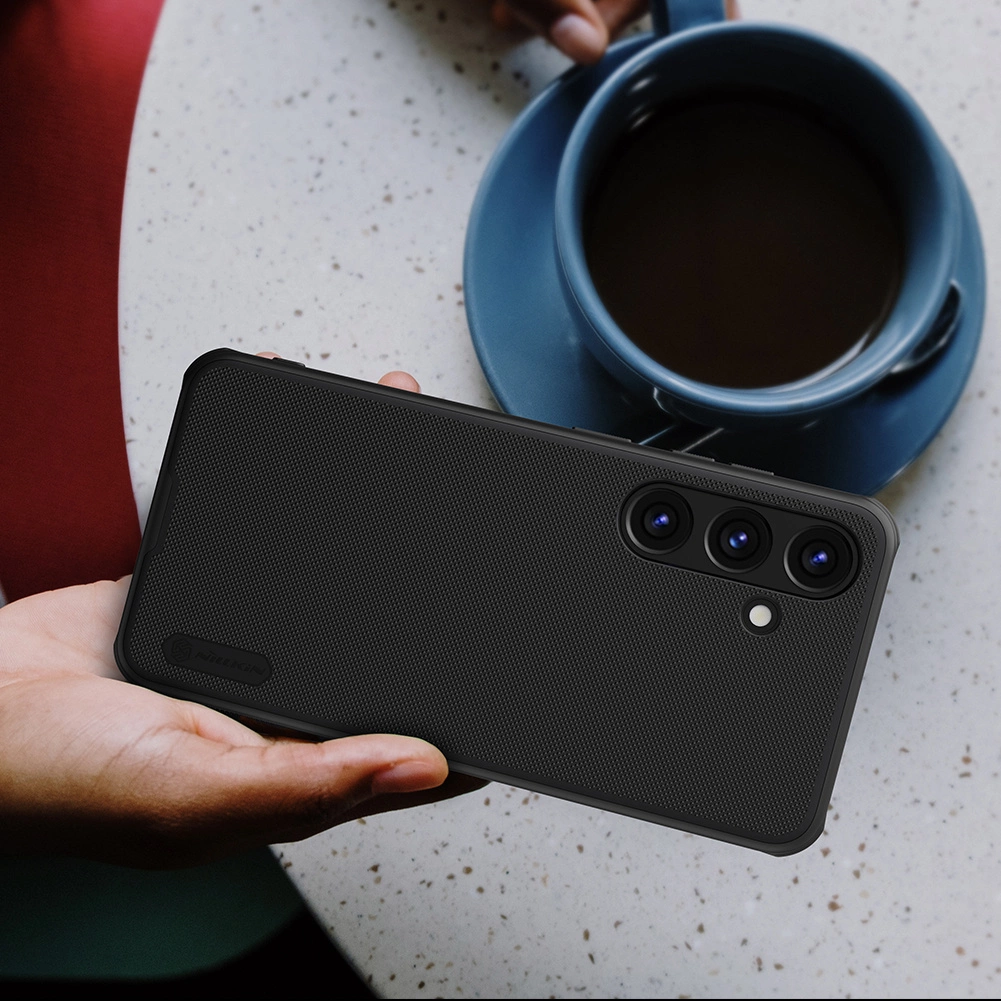 Nillkin Super Frosted Shield Pro šarvuotas dėklas Samsung Galaxy S24+ - mėlynas - Image 16