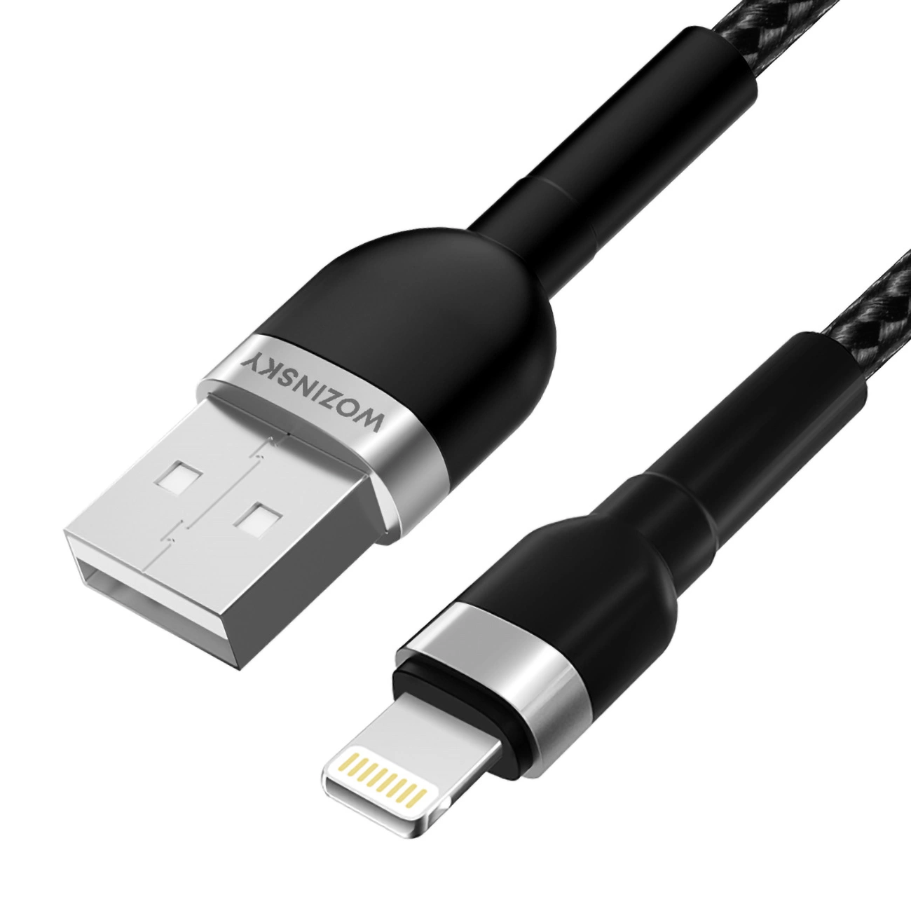 Wozinsky WNBAL1 USB-A / Lightning 2,4A laidas 1 m - juodas - Image 4