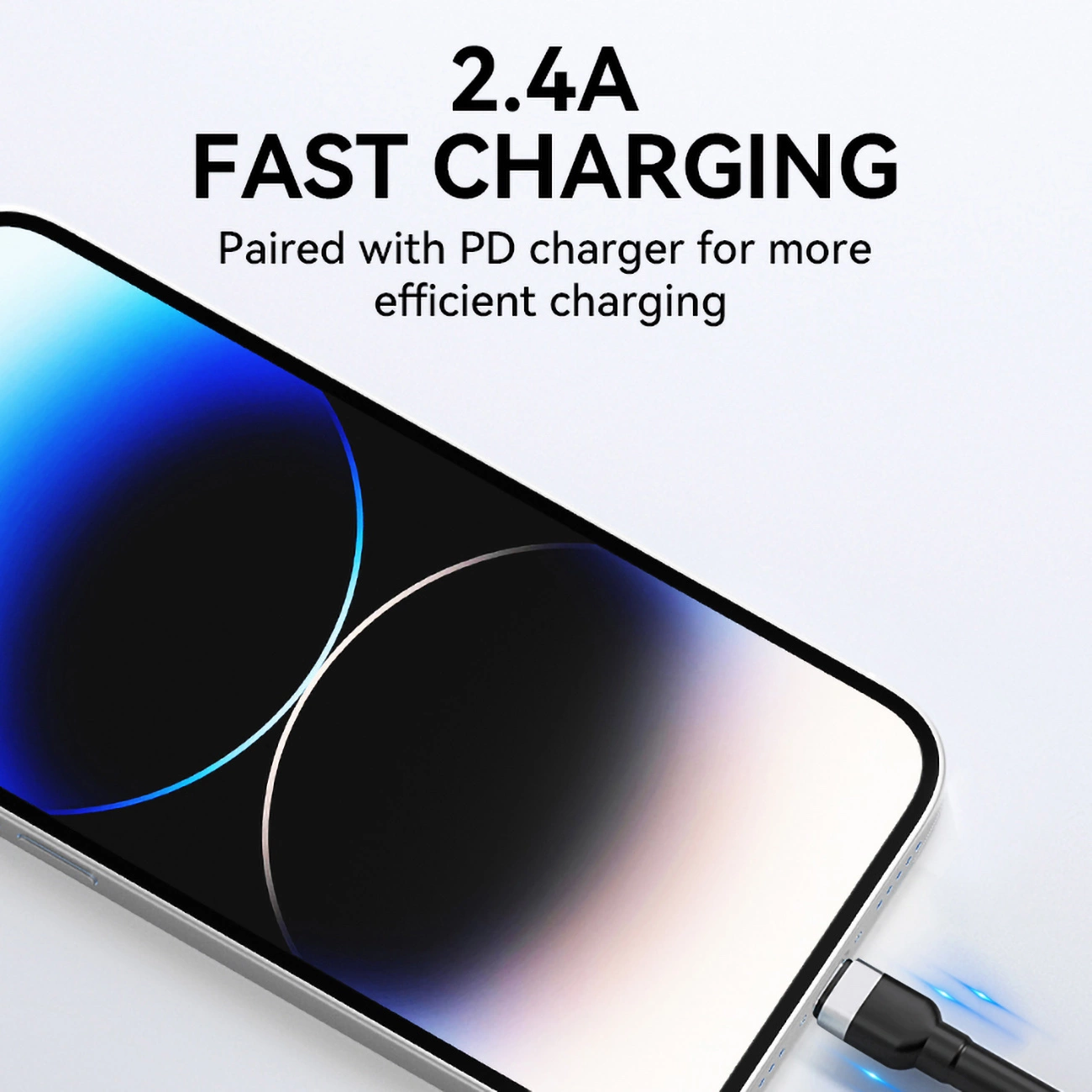 Wozinsky WNBAL1 USB-A / Lightning 2,4A laidas 1 m - juodas - Image 7