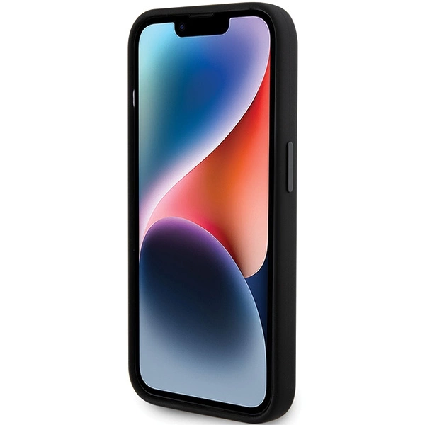 Karl Lagerfeld Silicone Karl & Choupette Head dėklas iPhone 15 Pro Max - juodas - Image 5