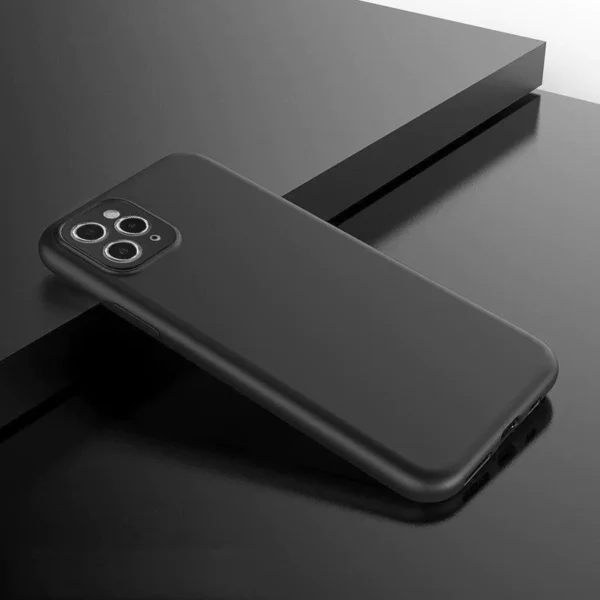 Soft Case dėklas Xiaomi POCO C65 / Redmi 13C - juodas - Image 6