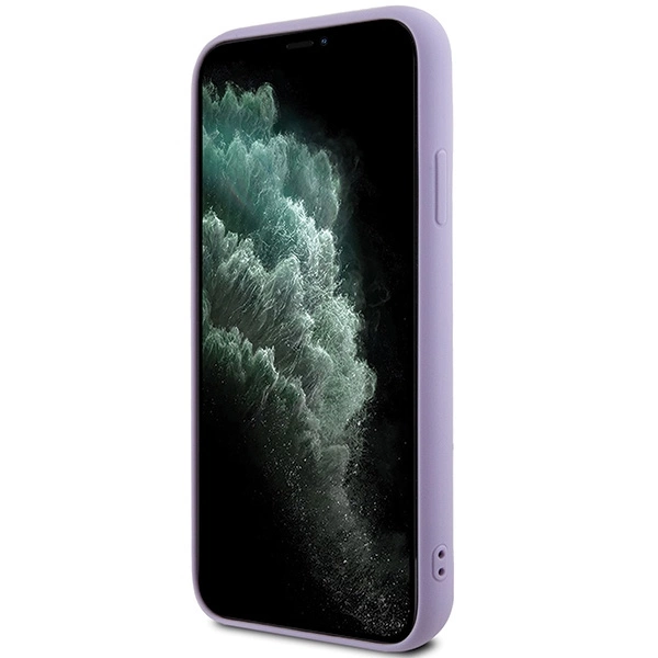 Guess Sequin Script Metal dėklas iPhone 11 / Xr - violetinis - Image 5