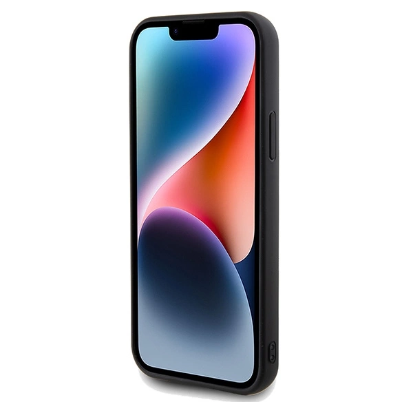 Guess Sequin Script Metal dėklas iPhone 12/12 Pro - juodas - Image 5