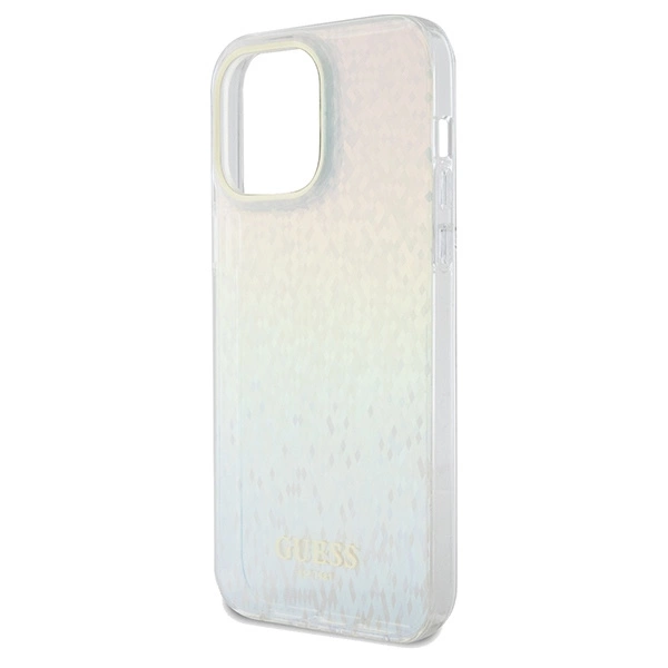Guess IML Faceted Mirror Disco Iridescent dėklas iPhone 13 Pro / 13 - margas - Image 6