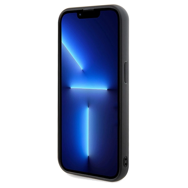 Guess Disco Metal Script dėklas iPhone 14 Pro Max - juodas - Image 5