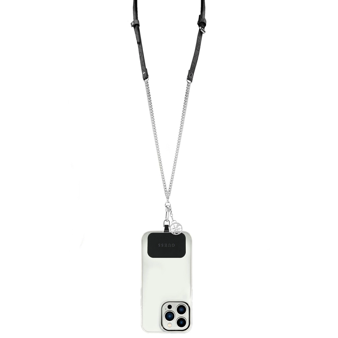 Guess 4G Chain CBDY dirželis - juodas - Image 3