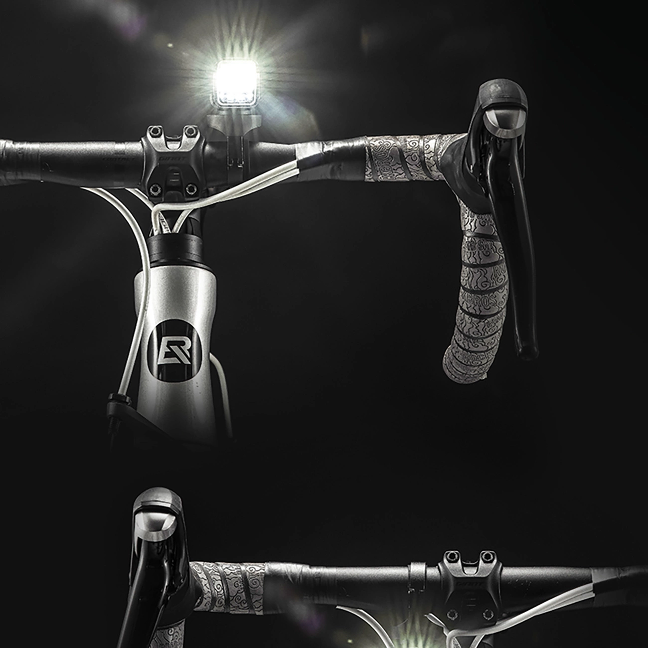 Rockbros 24610002001 priekinė dviračio šviesa 1000 lm + USB-C – USB-A kabelis - juoda - Image 10