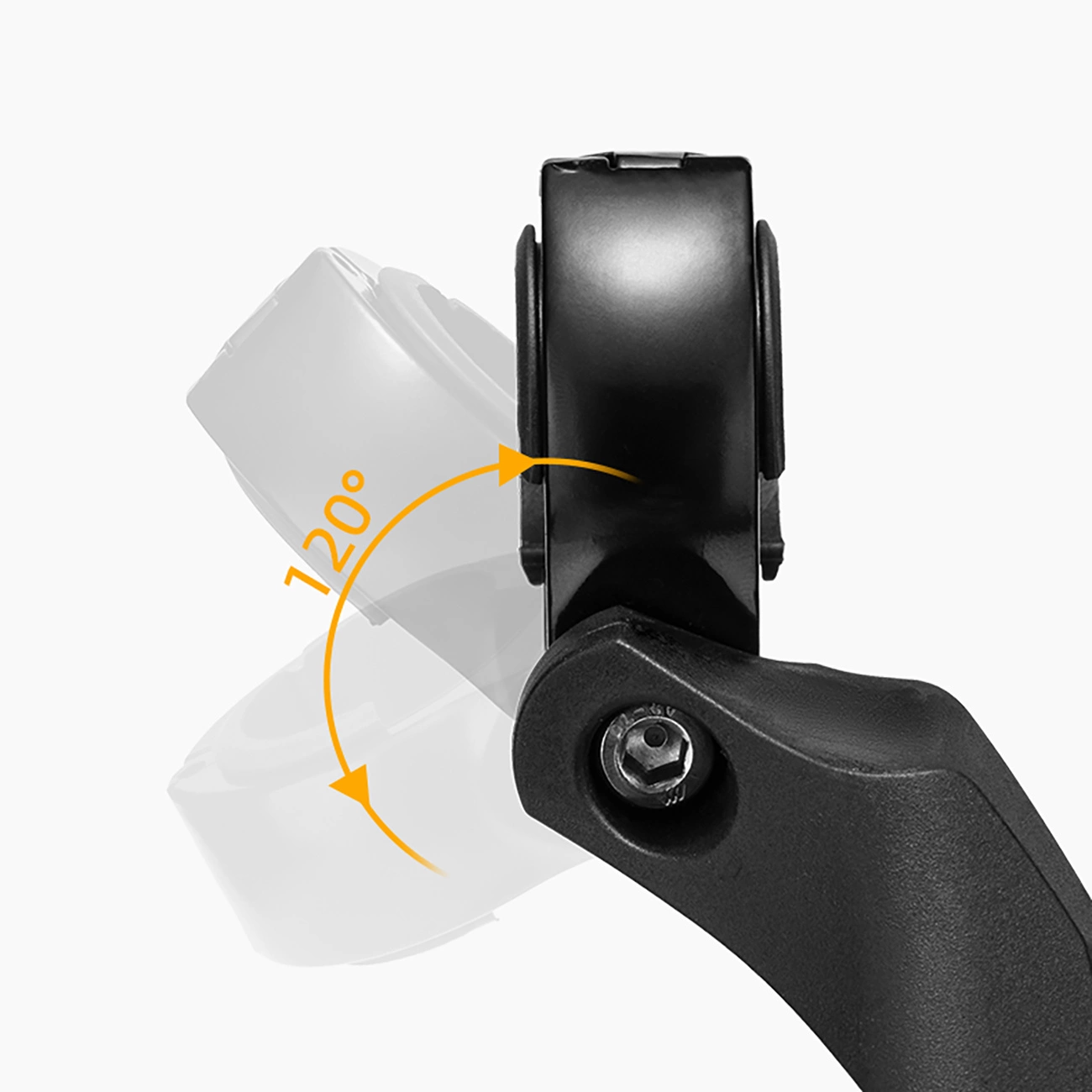 Rockbros 26210001004 dviračio veidrodėlis, dešinės pusės, galinis - juodas - Image 6