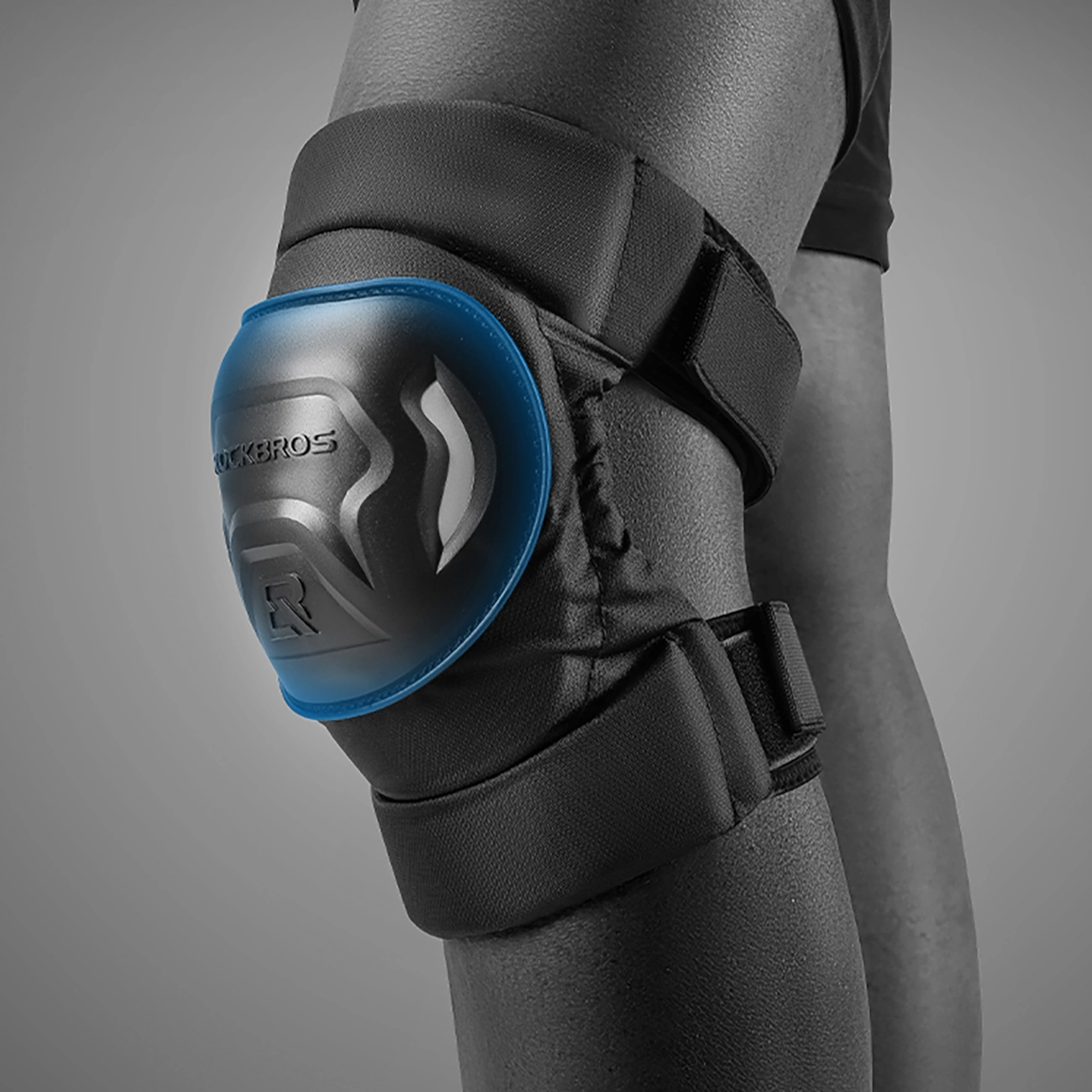 Rockbros 19230003001 kelių apsaugos - juodos - Image 6