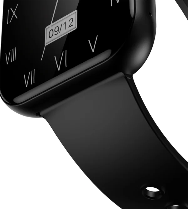 Choetech WT001 išmanusis laikrodis su IP67 ir skambučių atsakymo funkcija - juodas - Image 3