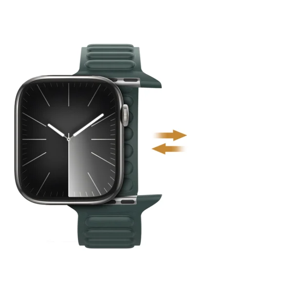 Magnetinis Dux Ducis dirželis BL Apple Watch 38 / 40 / 41 mm - žalias - Image 11