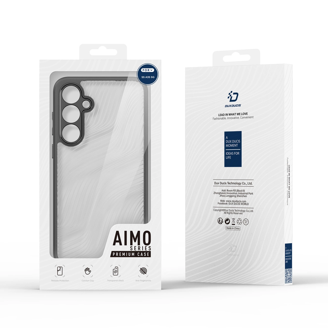 Dux Ducis Aimo dėklas Samsung A35 5G - juodas - Image 5