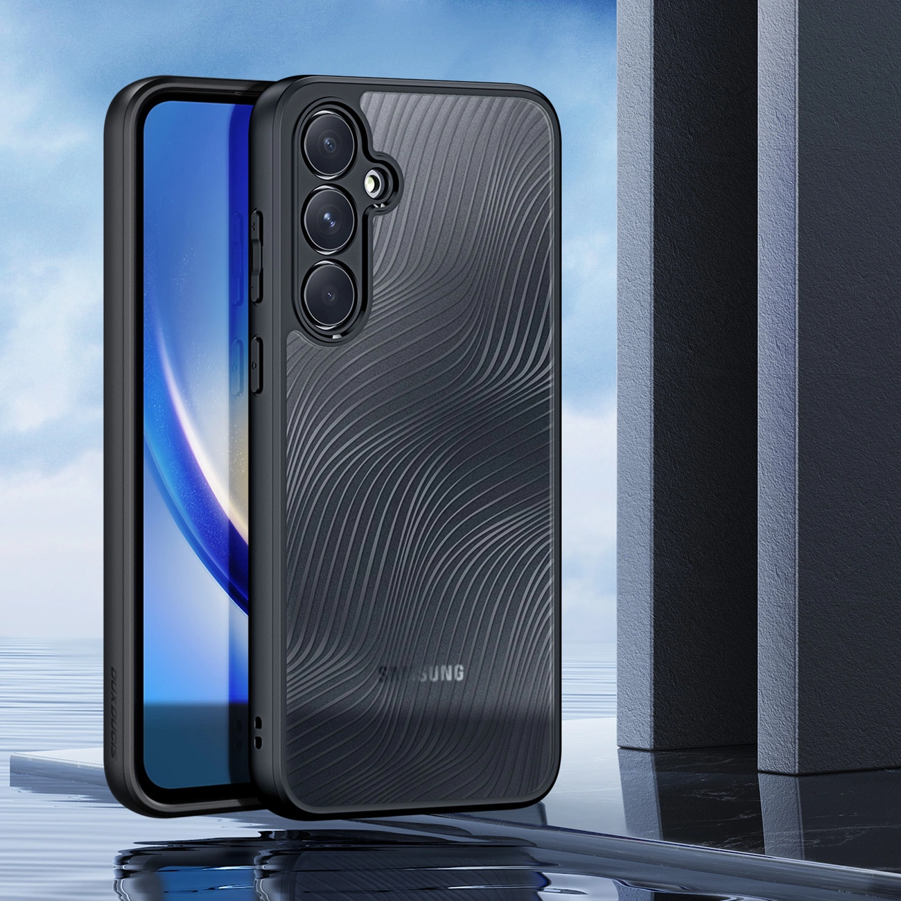 Dux Ducis Aimo dėklas Samsung A35 5G - juodas - Image 3