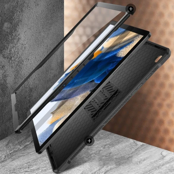 Supcase Unicorn Beetle Pro dėklas Samsung Galaxy Tab A9+ 11.0 X210 / X215 / X216 - juodas - Image 3