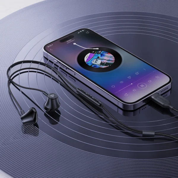 Acefast L2 ausinės į ausį su USB-C jungtimi, mikrofonu ir nuotoliniu valdymu 1,2 m - juodos - Image 6