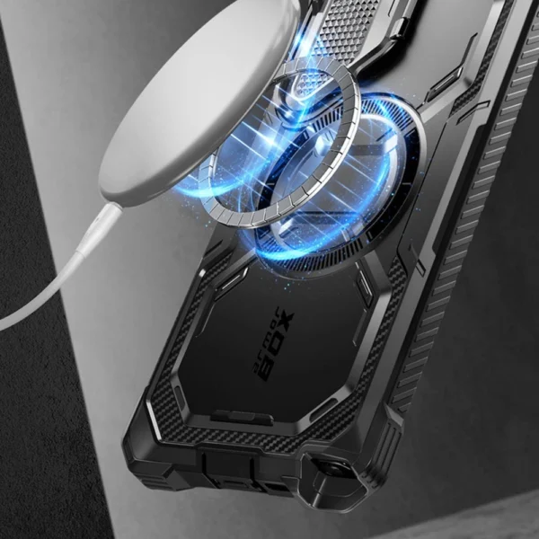 Supcase IBLSN Armorbox Mag su MagSafe Samsung Galaxy S24 Ultra - juodas - Image 5