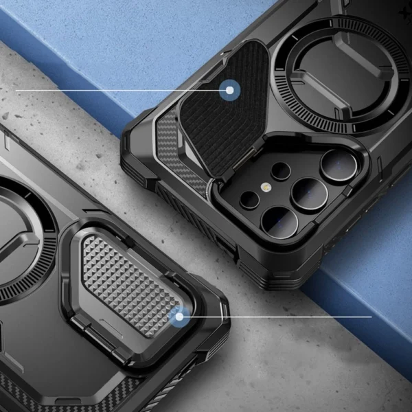 Supcase IBLSN Armorbox Mag su MagSafe Samsung Galaxy S24 Ultra - juodas - Image 6