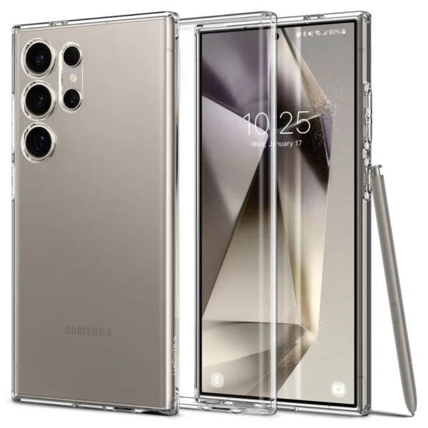 Spigen Liquid Crystal dėklas Samsung Galaxy S24 Ultra - permatomas - Image 15