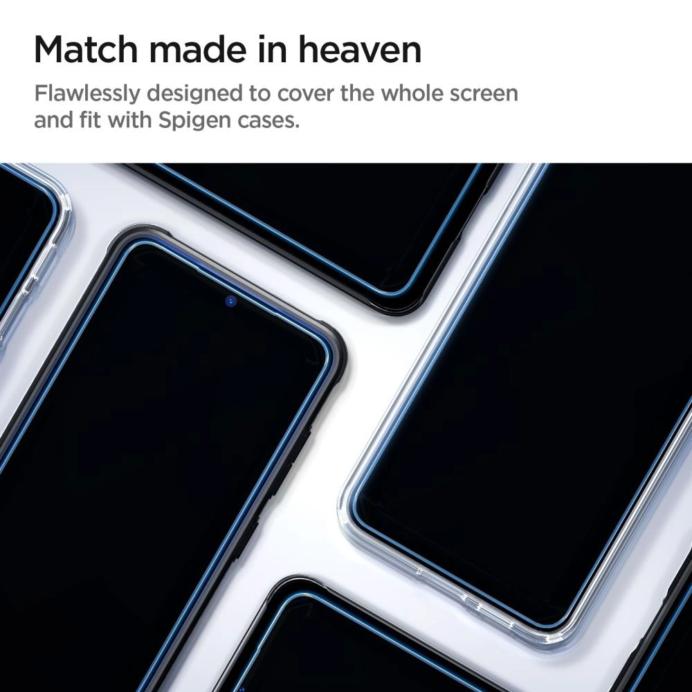 Spigen Glas.tR EZ Fit grūdintas stiklas Samsung Galaxy S24+ - 2 vnt. - Image 9