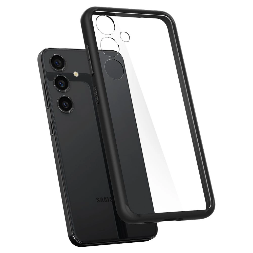 Spigen Ultra Hybrid dėklas Samsung Galaxy S24 - matinė juoda - Image 8