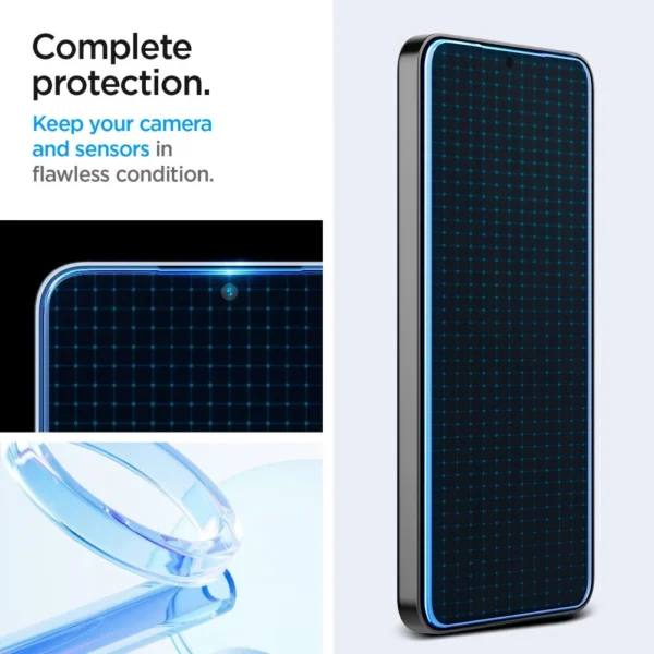 Spigen Glas.tR EZ Fit grūdintas stiklas Samsung Galaxy S24 - 2 vnt. - Image 9