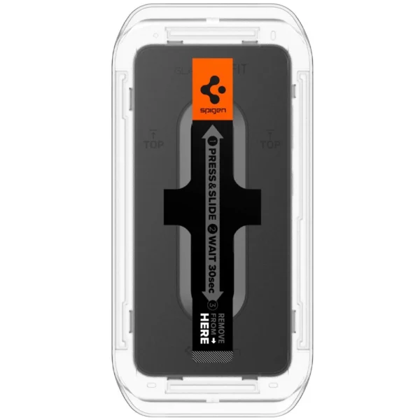 Spigen Glas.tR EZ Fit grūdintas stiklas Samsung Galaxy S24 - 2 vnt. - Image 3