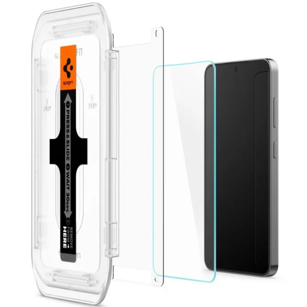 Spigen Glas.tR EZ Fit grūdintas stiklas Samsung Galaxy S24 - 2 vnt. - Image 5