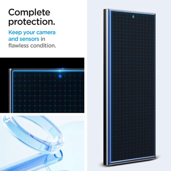 Spigen Glas.tR EZ Fit grūdintas stiklas Samsung Galaxy S24 Ultra - 2 vnt. - Image 10