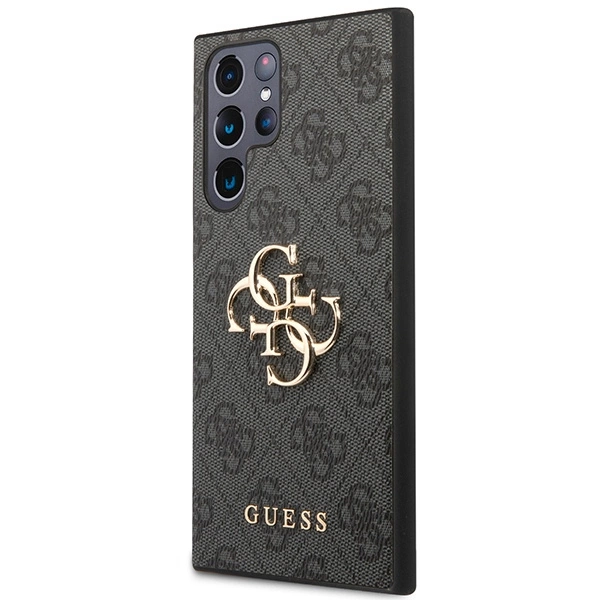 Guess 4G Big Metal Logo dėklas Samsung Galaxy S24 Ultra - juodas - Image 2